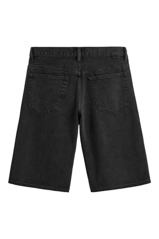Short en jean - Noir