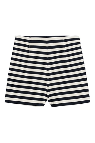 Short - Noir et beige