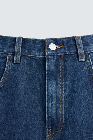 Short en jean - Bleu marine