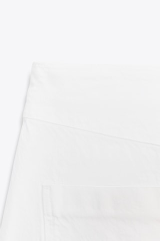 Short en jean - Blanc