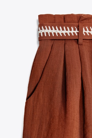 Short - Rouge brique