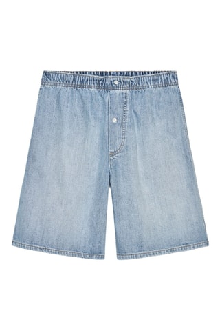 Bermuda en jean - Bleu