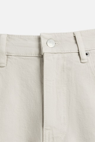 Bermuda regular en jean - Gris clair