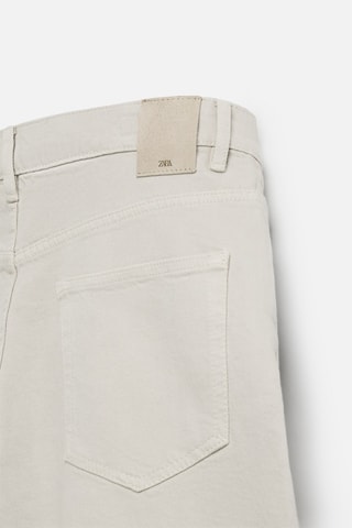 Bermuda regular en jean - Gris clair