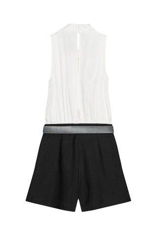 Combishort - Blanc et noir