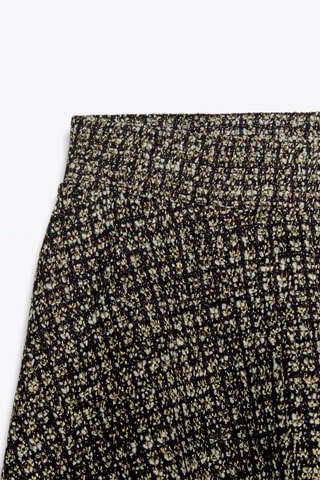 Minijupe en tweed - Noir