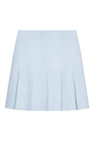 Jupe plissée - Ciel