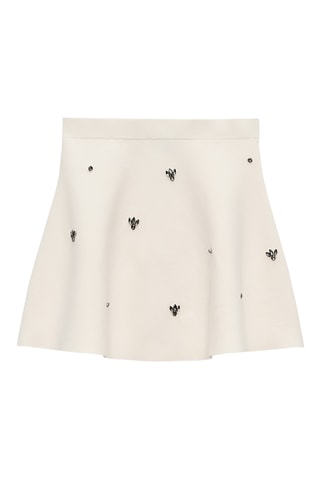 Minijupe - Ecru
