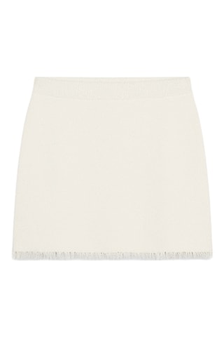 Minijupe - Ecru