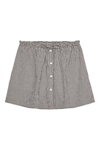 Jupe patineuse - Noir et blanc