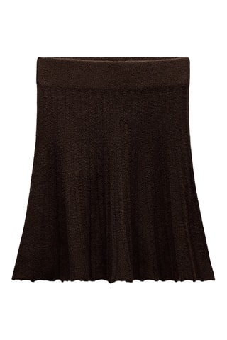 Jupe patineuse - Marron