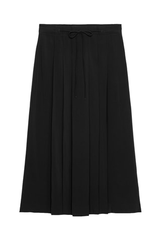 Jupe plissée - Noir