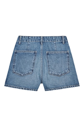 Jupe-short en jean - Bleu marine