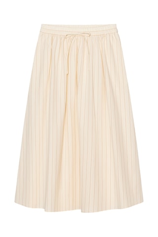 Jupe midi - Beige