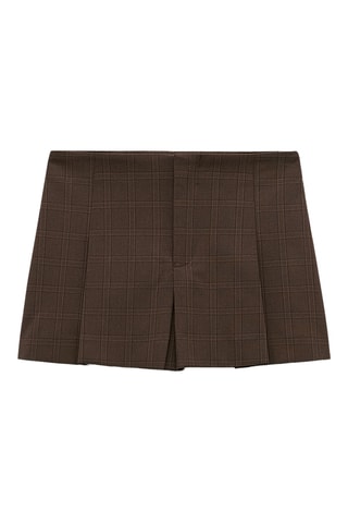 Jupe-short - Marron