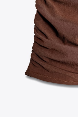 Jupe droite - Marron