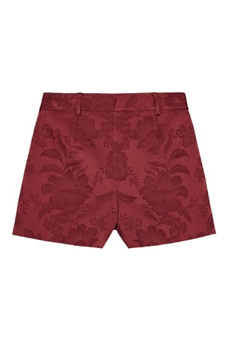 Jupe-short - Rouge brique