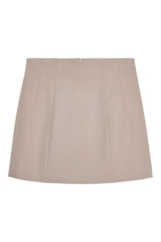 Minijupe - Marron clair