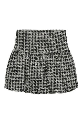 Jupe boule - Noir et gris