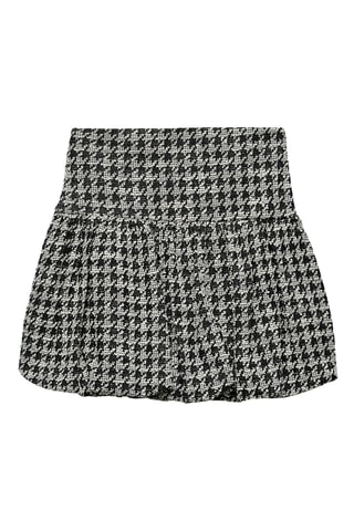 Jupe boule - Noir et gris