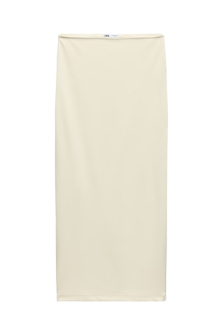 Jupe fourreau - Ecru