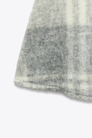 Minijupe - Gris et écru