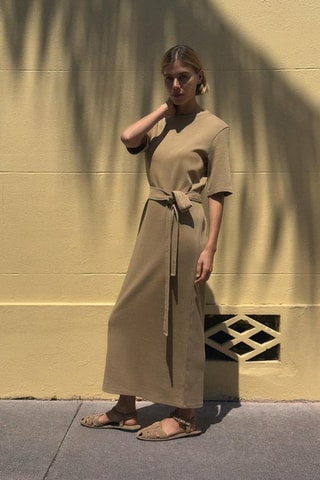 Sandales en nubuck - Beige