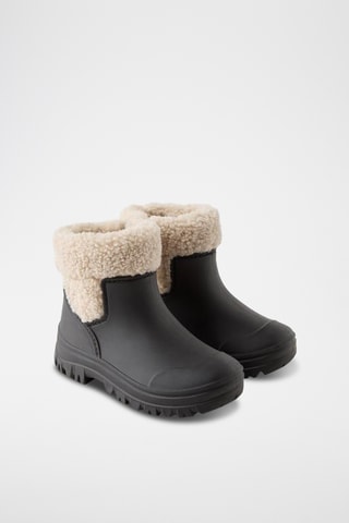 Bottes de pluie fourrées - Noir