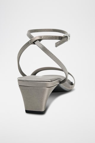 Sandales à talons - Gris clair
