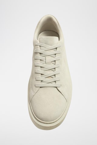 Baskets en cuir - Gris clair