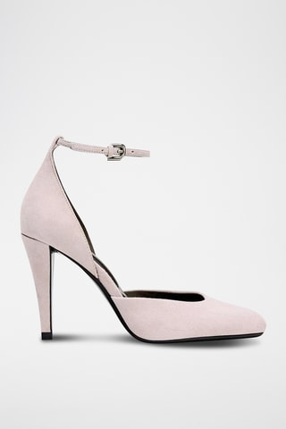 Escarpins en nubuck - Rose