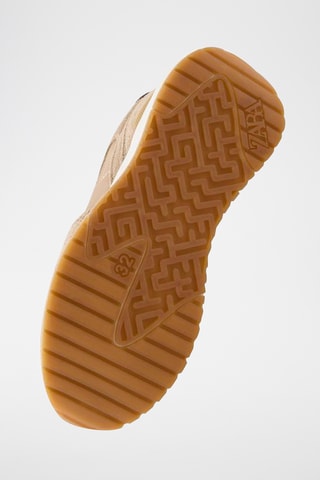 Baskets en nubuck - Marron clair