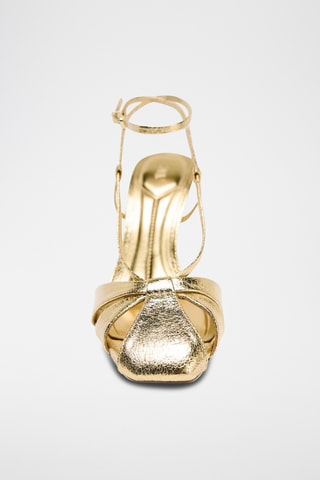Sandales à talons - Doré