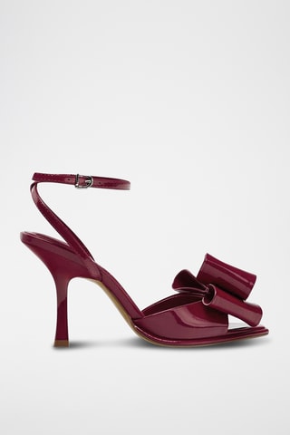 Sandales à talons - Rouge