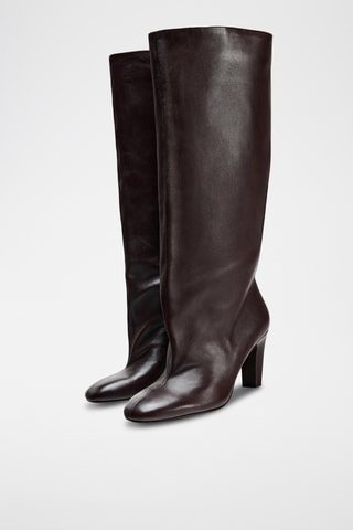 Bottes en cuir - Marron