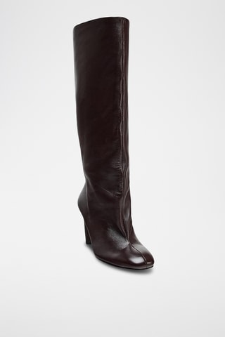 Bottes en cuir - Marron