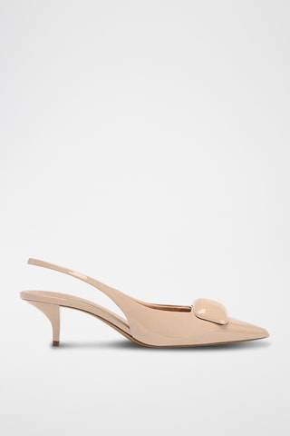 Escarpins vernis - Nude