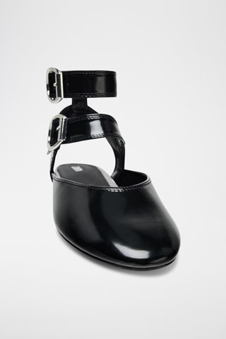 Ballerines vernies - Noir