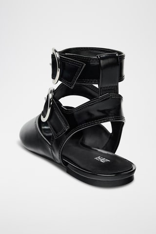 Ballerines vernies - Noir