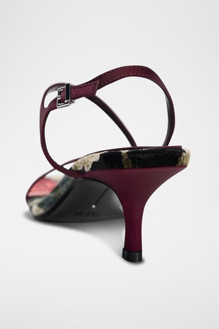 Sandales à talons - Bordeaux