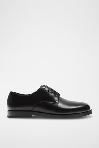 Derbys en cuir - Noir