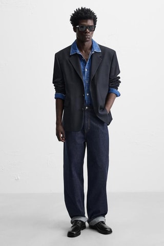 Derbys en cuir - Noir