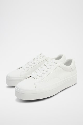 Baskets plateformes - Blanc