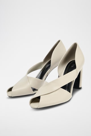 Escarpins en cuir - Blanc