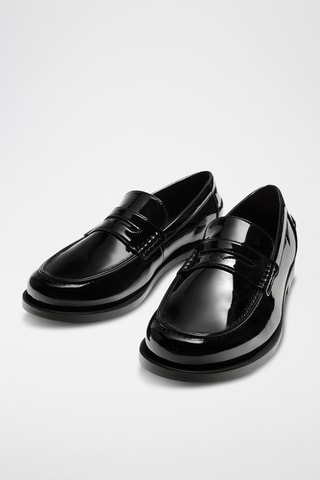 Mocassins vernis - Noir