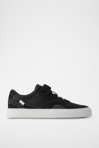 Baskets en nubuck - Noir