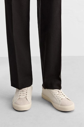 Baskets en cuir - Blanc