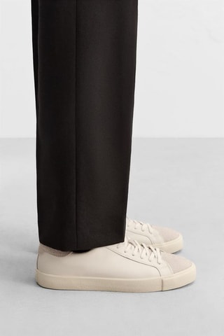 Baskets en cuir - Blanc