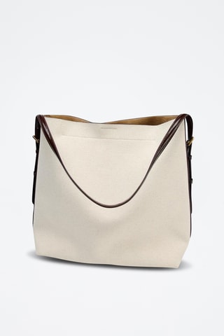 Sac porté épaule - Ecru