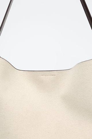 Sac porté épaule - Ecru